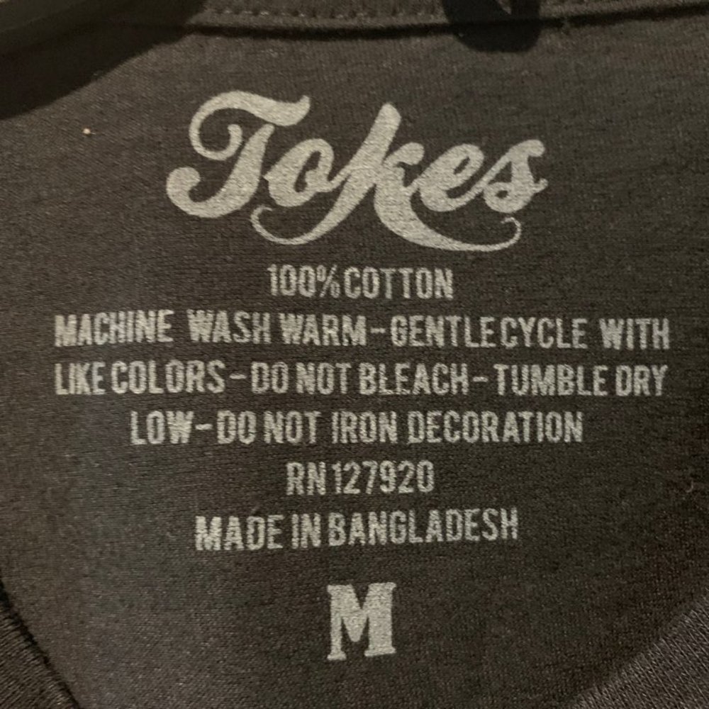 Short Sleeve Crew Neck Tee By TOKES - Picture 4 of 6